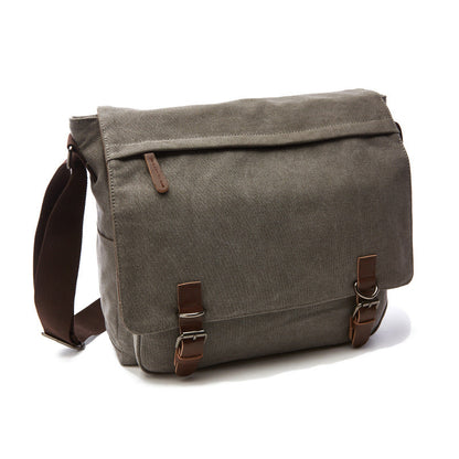 Men's Canvas Style Shoulder Bag | Rugged Everyday Carry Bag