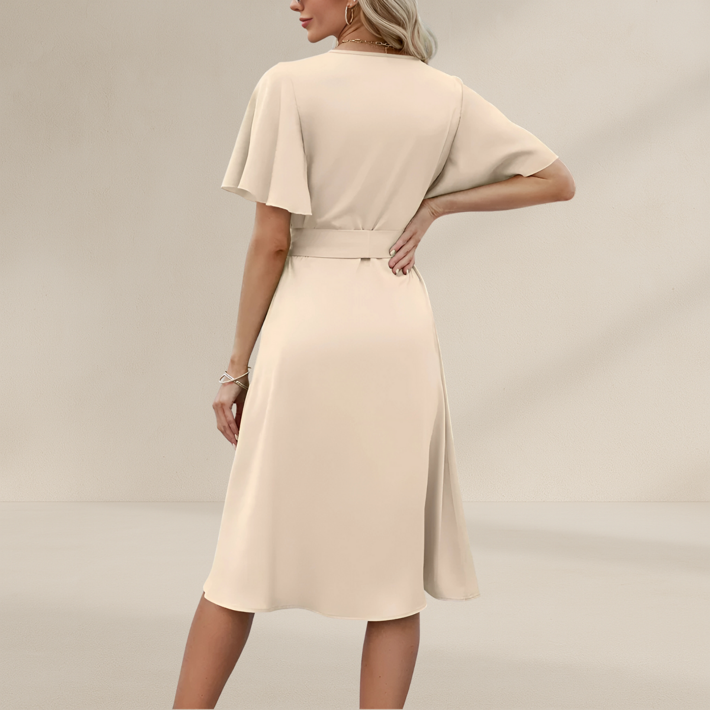 Women's Wrap Dress | V-Neck Side Tie Summer Style