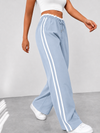 Women's High-Waisted Jogger Pants | Side-Stripe Sport Style