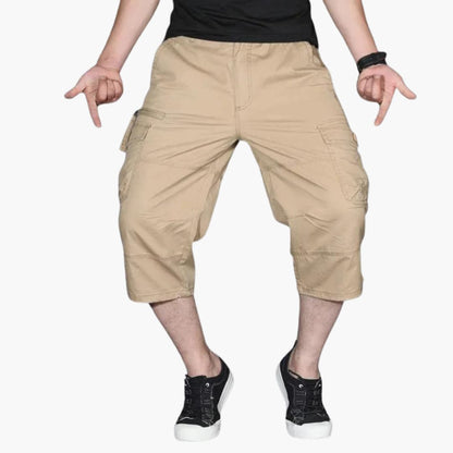 Men's 3/4 Cargo Pants | Casual Multi-Pocket Summer Trousers