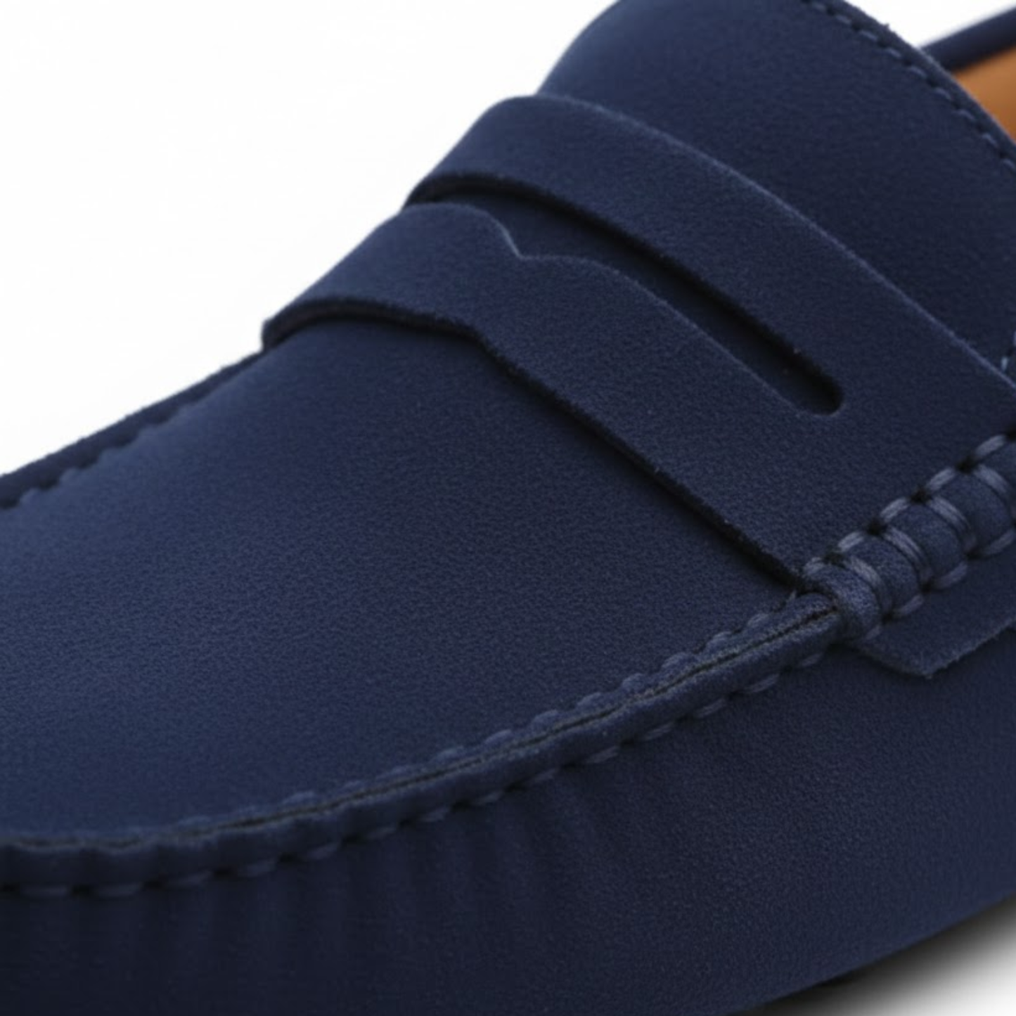Men's Slip-On Driving Loafers | Suede Style Casual Shoes