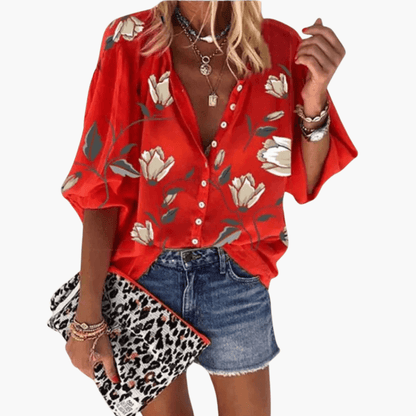 Women's Lightweight Summer Blouse | Casual Versatile