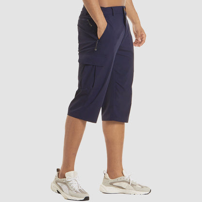 Men's Quick-Dry Multi-Pocket Cargo Shorts