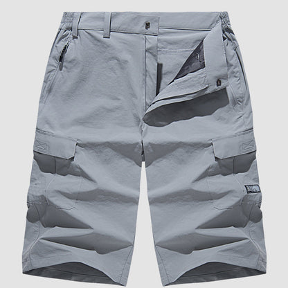 Men's Quick-Dry Multi-Pocket Cargo Shorts
