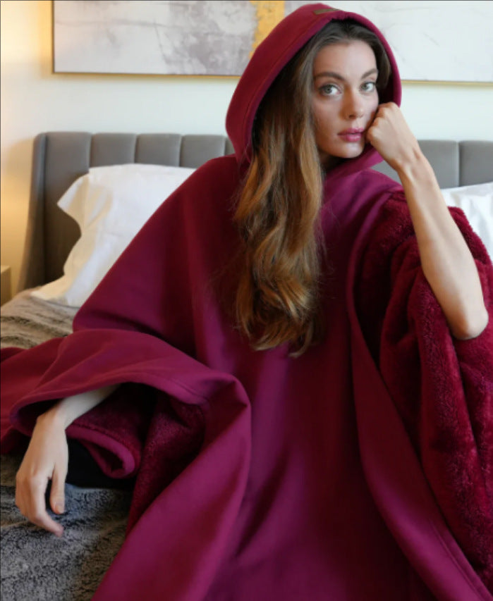 Oversized Hoodie Blanket | Plush Wearable Comfort