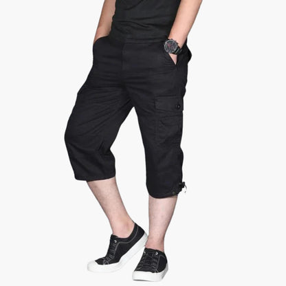 Men's 3/4 Cargo Pants | Casual Multi-Pocket Summer Trousers