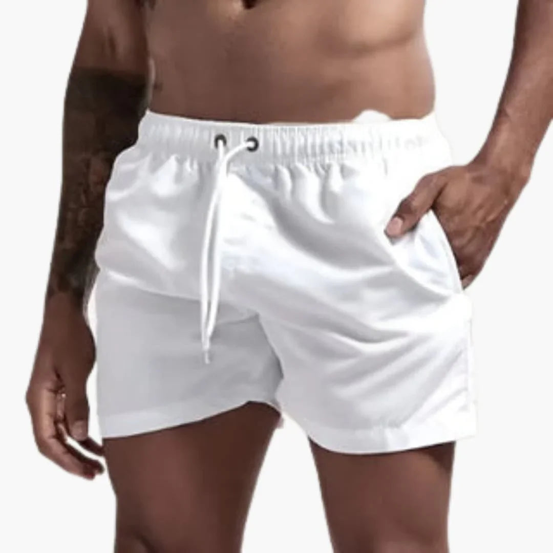 Men's Quick-Dry Swim Shorts | 13 Colours Elastic Waist
