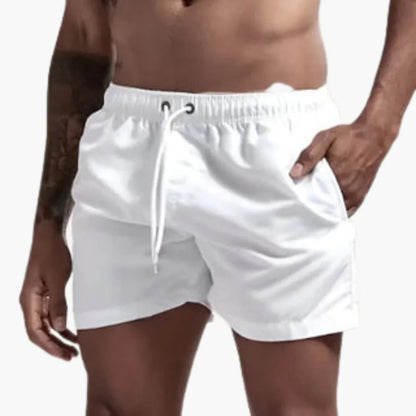 Men's Quick-Dry Swim Shorts | 13 Colours Elastic Waist