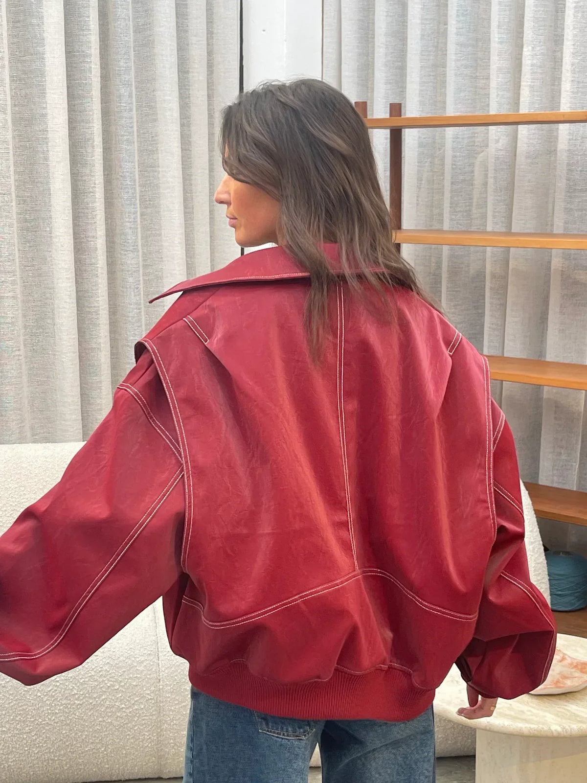 Women's Oversized Jacket | Streetstyle Everyday Comfort