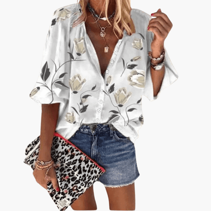 Women's Lightweight Summer Blouse | Casual Versatile