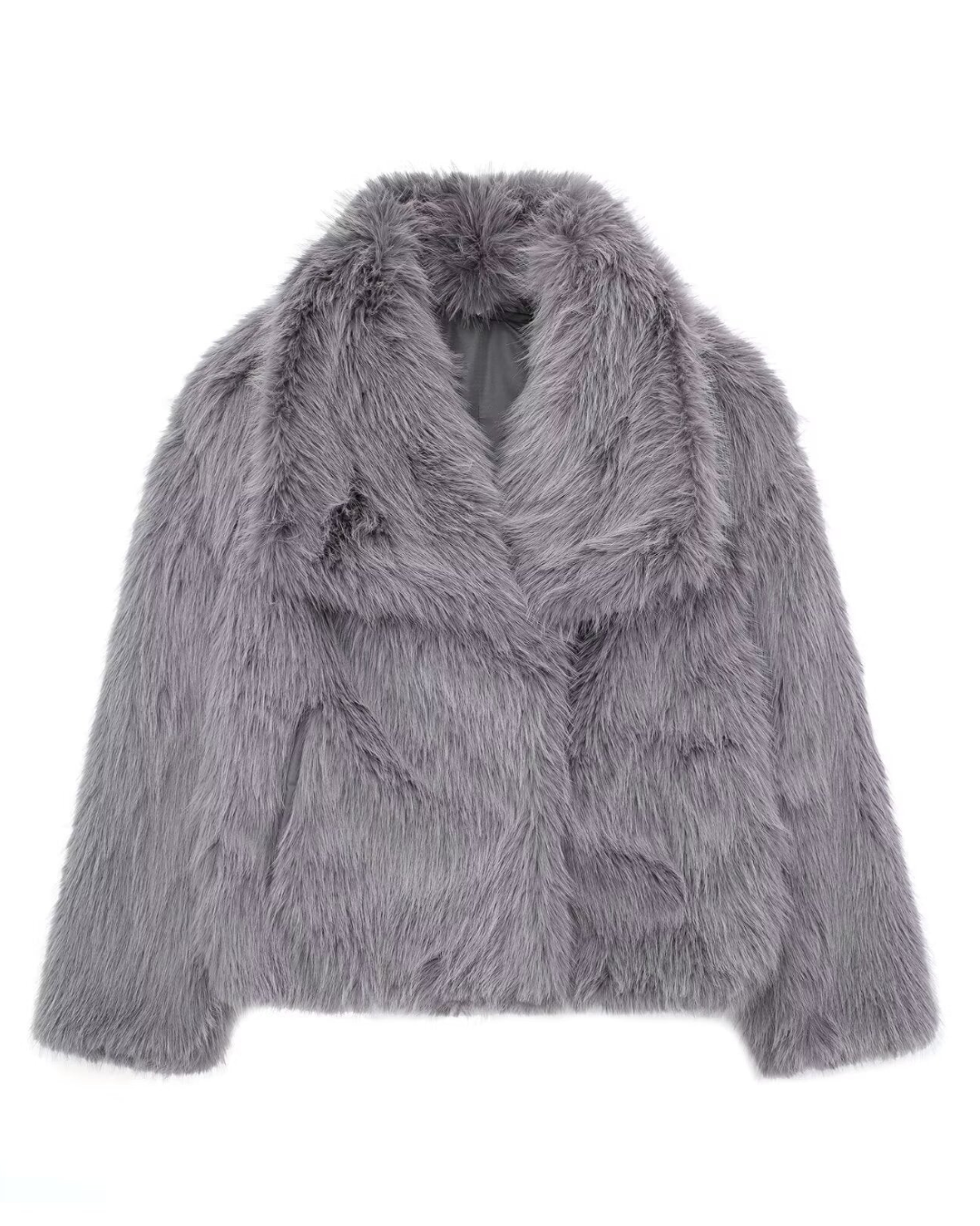 Women's Faux Fur Coat | Eco-Friendly Winter Warmth