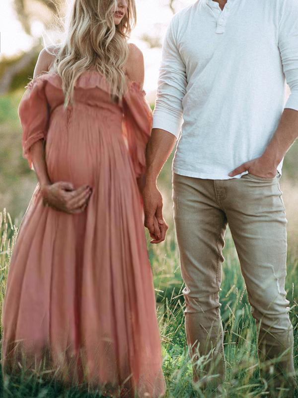 Women's Maternity Maxi Dress | Comfortable Summer Essential
