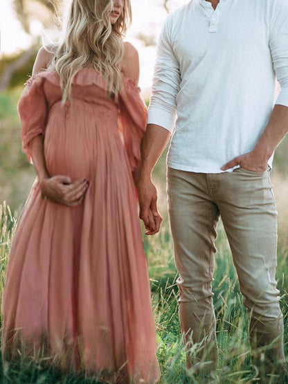 Women's Maternity Maxi Dress | Comfortable Summer Essential