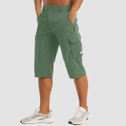 Men's Quick-Dry Multi-Pocket Cargo Shorts
