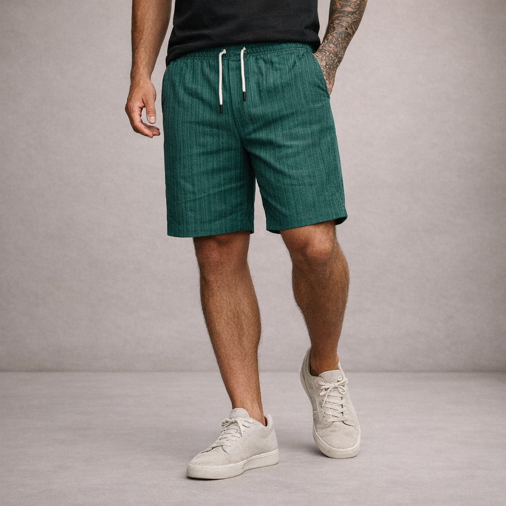 Men's Linen Style Shorts