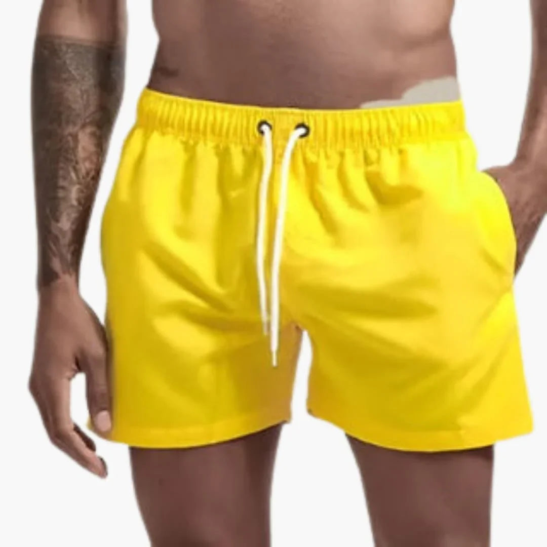 Men's Quick-Dry Swim Shorts | 13 Colours Elastic Waist