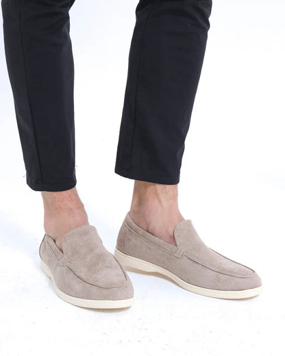Men's Faux Suede Loafers