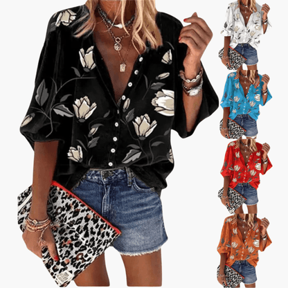 Women's Lightweight Summer Blouse | Casual Versatile