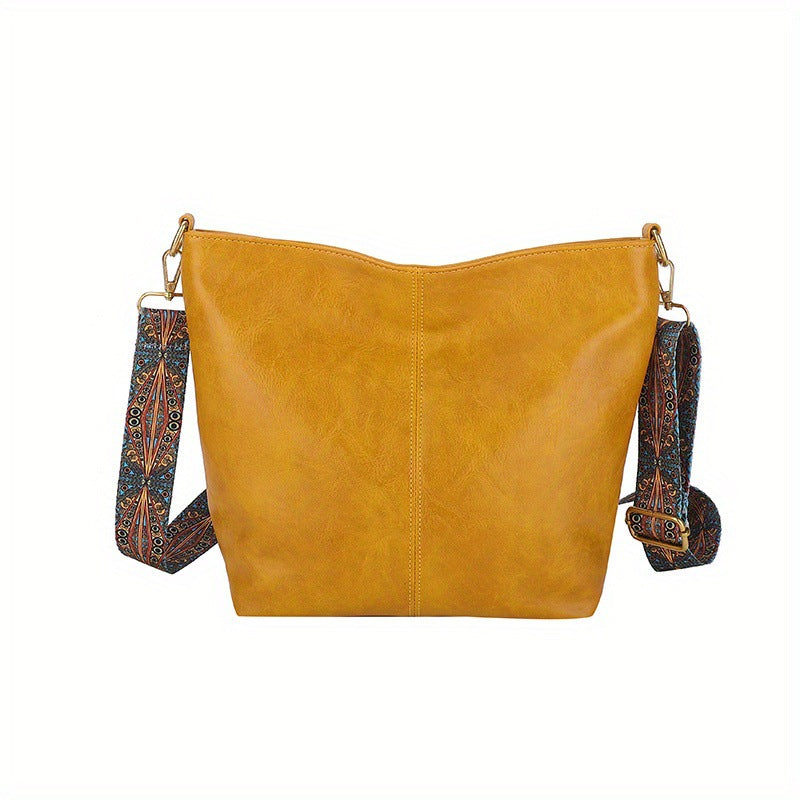Women's Large Capacity Hobo Bag | Leather Style Everyday Tote