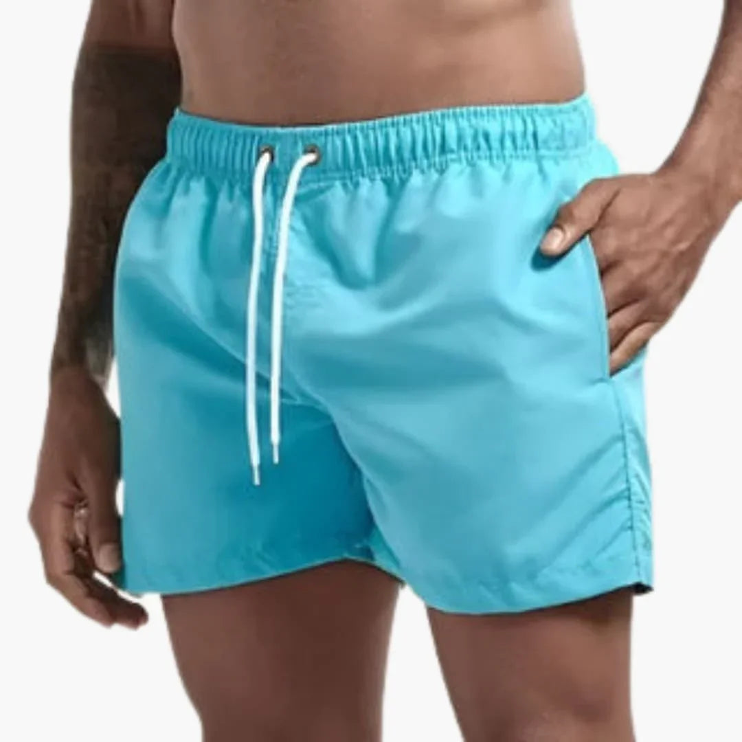 Men's Quick-Dry Swim Shorts | 13 Colours Elastic Waist