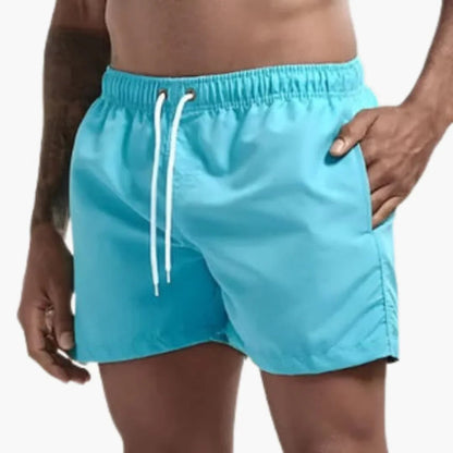 Men's Quick-Dry Swim Shorts | 13 Colours Elastic Waist