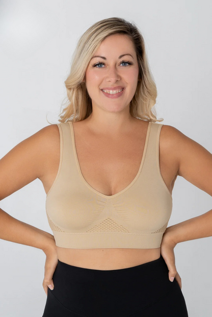 Women's Wireless Support Bra | Breathable Lifting Everyday Comfort