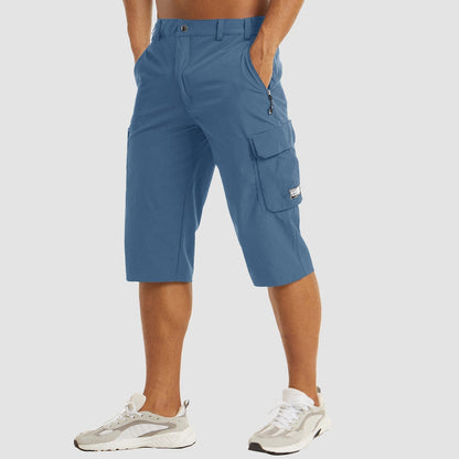 Men's Quick-Dry Multi-Pocket Cargo Shorts