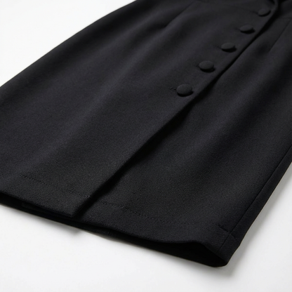 Women's Blazer Midi Dress | Button-Front Office to Evening