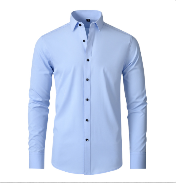 Men's Slim Fit Stretch Dress Shirt