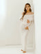Women's Off-Shoulder Maternity Dress