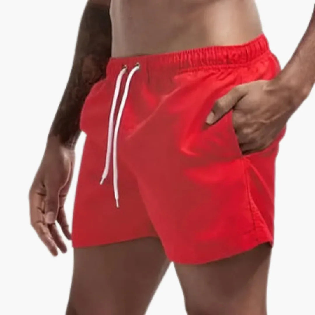 Men's Quick-Dry Swim Shorts | 13 Colours Elastic Waist