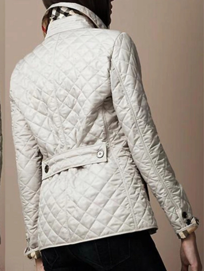 Women's Quilted Jacket | Turned-Down Collar 6 Colours