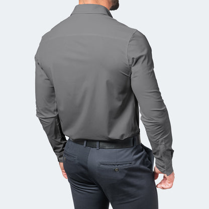 Men's Slim Fit Stretch Dress Shirt