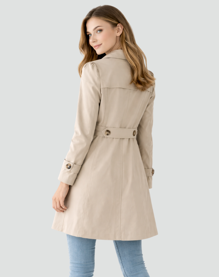 Women's Slim Fit Trench Coat | Summer Style