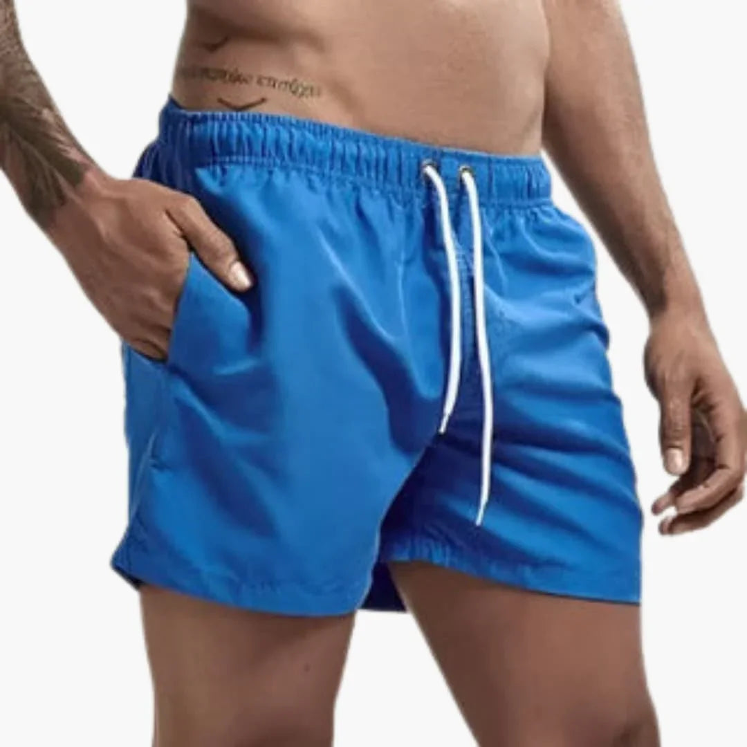 Men's Quick-Dry Swim Shorts | 13 Colours Elastic Waist