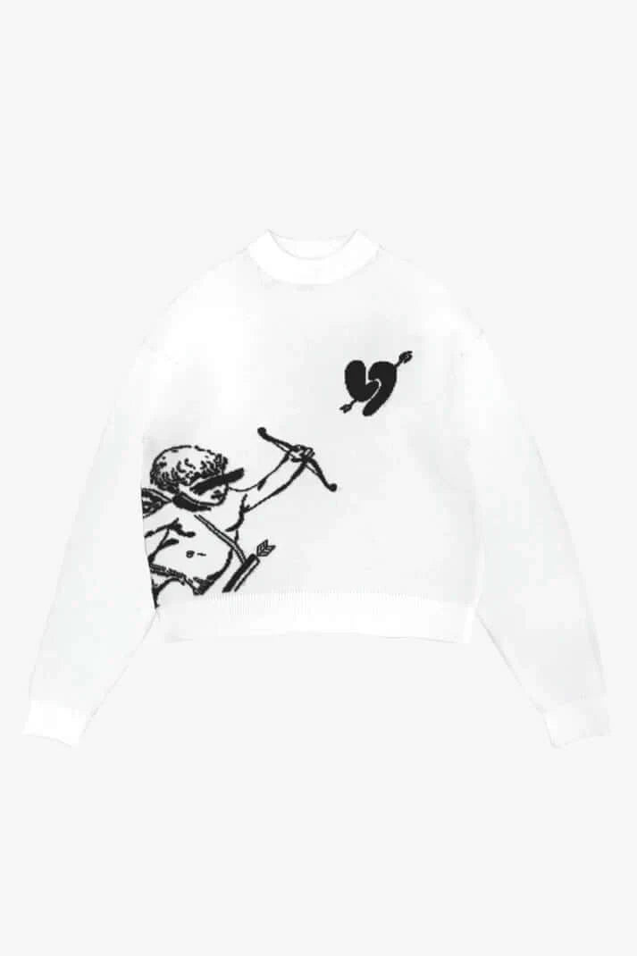 Unisex Wool-Blend Knit Sweater | Minimalist Scandi Layer