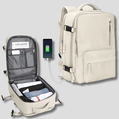 Expandable Travel Backpack | 76L Carry-On Cabin Bag