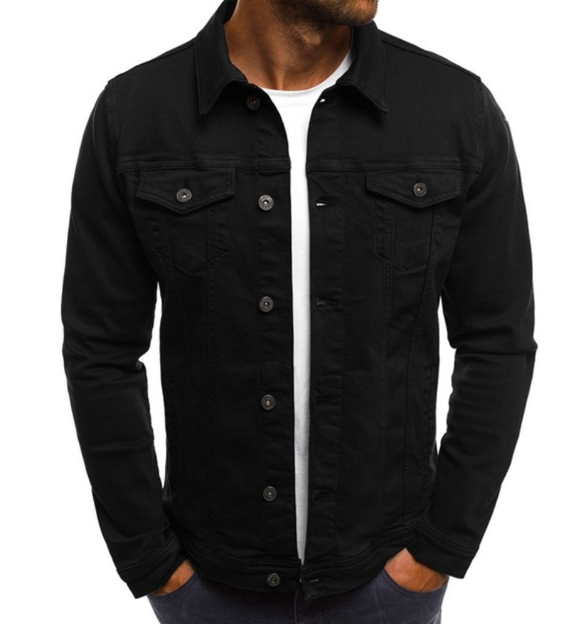 Tyric | Comfortable Men's Denim Style Jacket for Summer