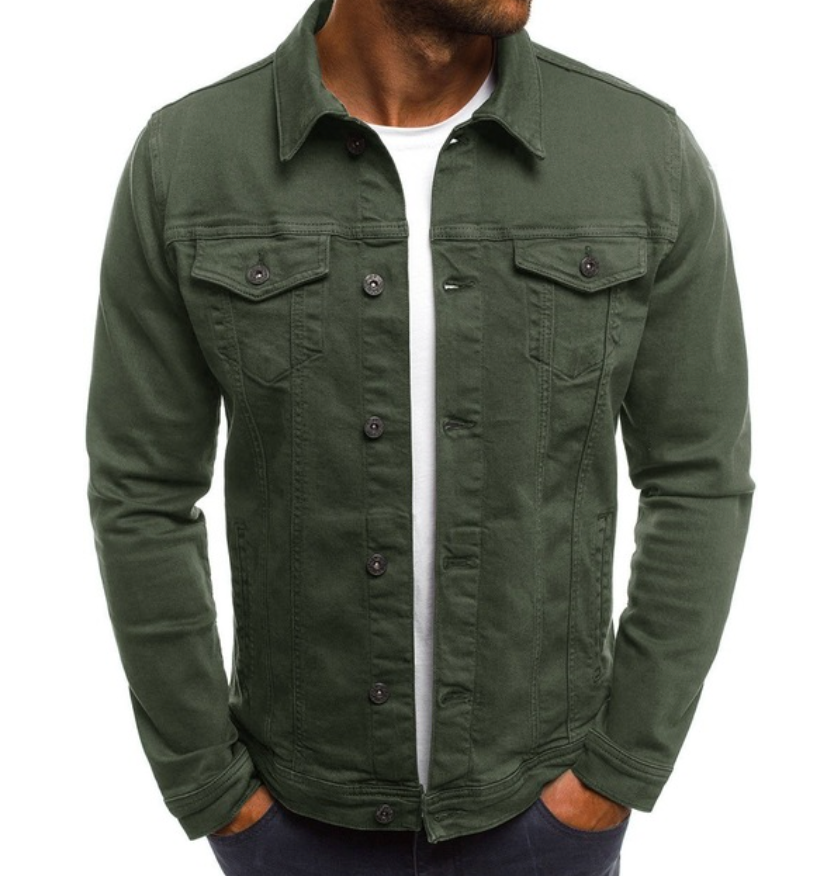 Tyric | Comfortable Men's Denim Style Jacket for Summer