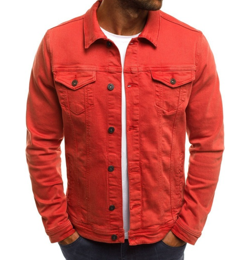 Tyric | Comfortable Men's Denim Style Jacket for Summer