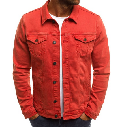 Tyric | Comfortable Men's Denim Style Jacket for Summer