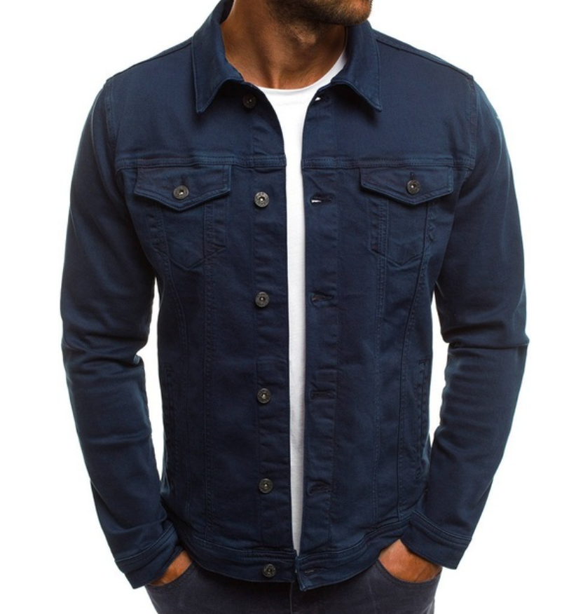 Tyric | Comfortable Men's Denim Style Jacket for Summer