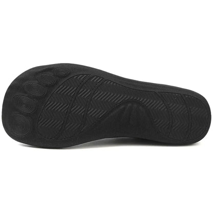 Unisex Knit Barefoot Shoes | Toggle Lace-Up Wide Toe Box