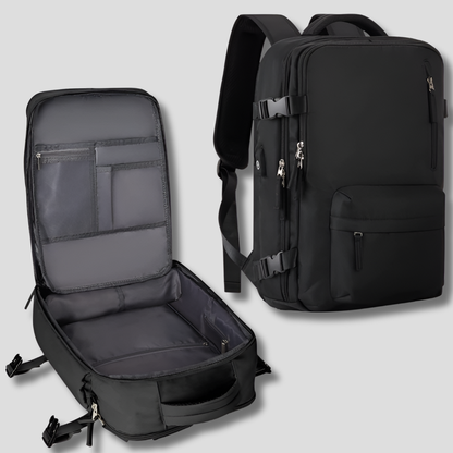Expandable Travel Backpack | 76L Carry-On Cabin Bag