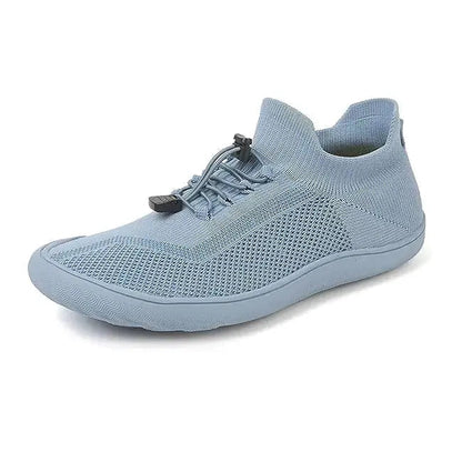 Unisex Knit Barefoot Shoes | Toggle Lace-Up Wide Toe Box