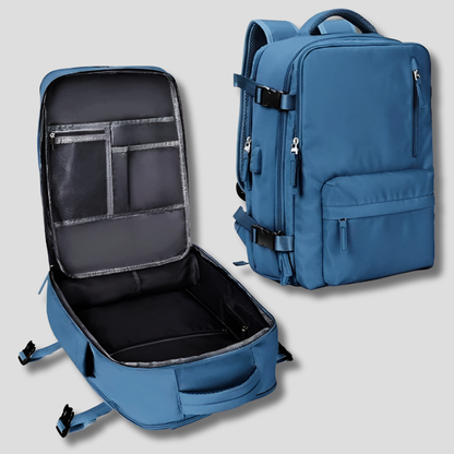 Expandable Travel Backpack | 76L Carry-On Cabin Bag