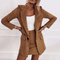 Women's Blazer & Mini Dress Two-Piece Set