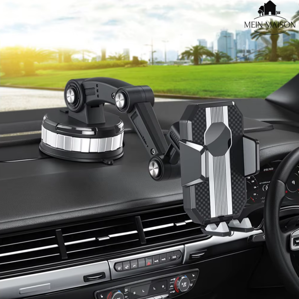 360° Rotating Car Phone Mount | Secure Dashboard Holder