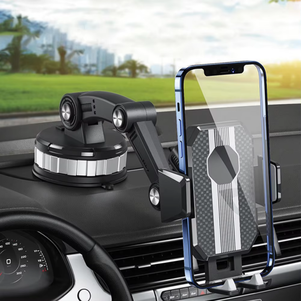 360° Rotating Car Phone Mount | Secure Dashboard Holder