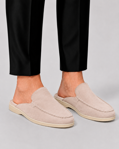 Men's Loafer Mules | Open Back Slip-On Summer Shoes